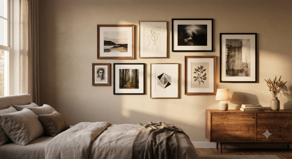 Curated gallery Wall
